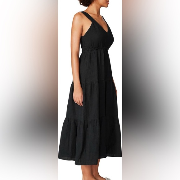 Steve Madden Black Textured Dress - Picture 3 of 12